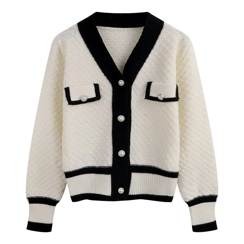 Korean Fashion Knitted Sweater Women Jacket Autumn Sweet Ladies Elegant All-Match Casual Loose Outerwear Sweater Cardigan Coat
Korean Fashion Knitted Sweater Women Jacket Autumn Sweet Ladies Elegant All-Match Casual Loose Outerwear Sweater Cardigan Coat
