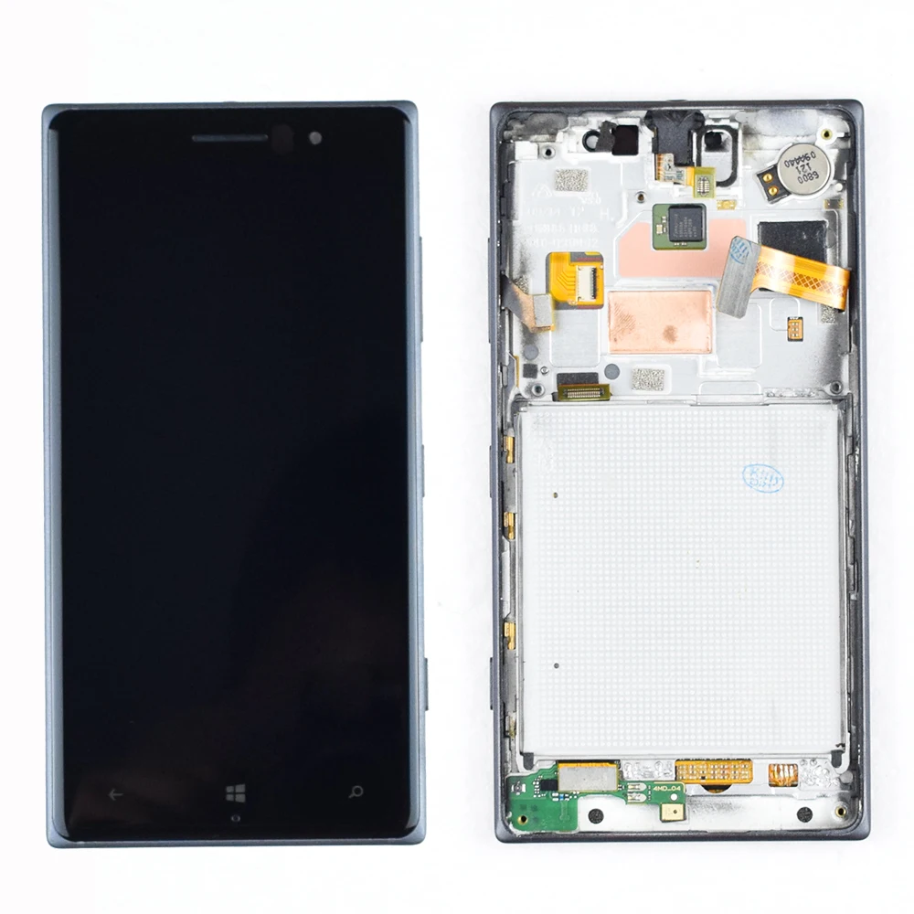 New For Nokia Lumia 830 N830 RM-984 Touch Screen Digitizer Sensor Panel Glass + LCD Display Panel Module Assembly With Frame
New For Nokia Lumia 830 N830 RM-984 Touch Screen Digitizer Sensor Panel Glass + LCD Display Panel Module Assembly With Frame