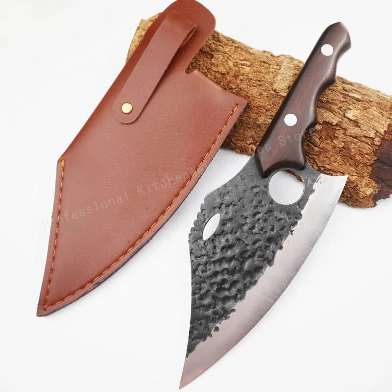 Hand-forged deboning knife Meat cleaver Fish knife Kitchen kitchen knife Outdoor camping knife Cooking knife
Hand-forged deboning knife Meat cleaver Fish knife Kitchen kitchen knife Outdoor camping knife Cooking knife