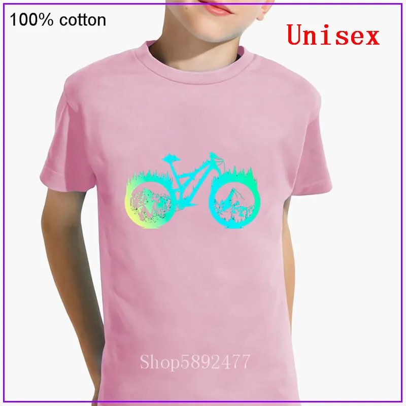 Футболка Cildren 2020 MTB Enduro велосипедная футболка для мальчиков и девочек из хлопка