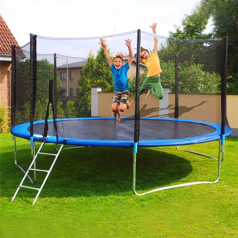 Fitness Trampoline 12 FT with Safety Enclosure Net Spring Cover Padding Ladder Bounce Jump Mat for Adult Kids Outdoor TB
Fitness Trampoline 12 FT with Safety Enclosure Net Spring Cover Padding Ladder Bounce Jump Mat for Adult Kids Outdoor TB