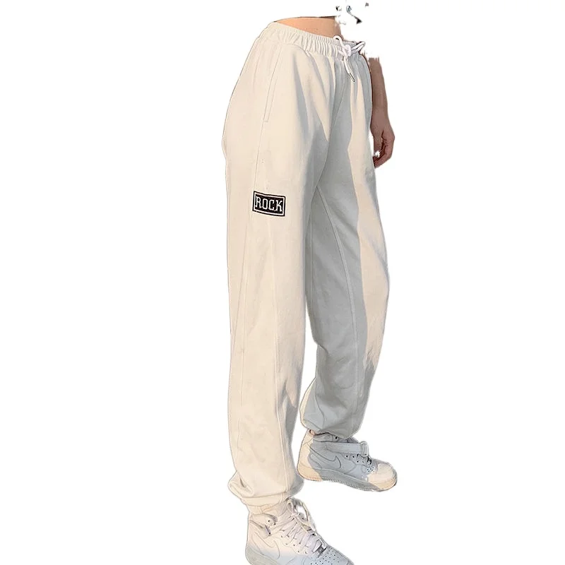 Женские эластичные леггинсы на шнуровке, Свободные повседневные штаны с высокой талией и надписью в европейском и американском стиле
Женские эластичные леггинсы на шнуровке, Свободные повседневные штаны с высокой талией и надписью в европейском и американском стиле