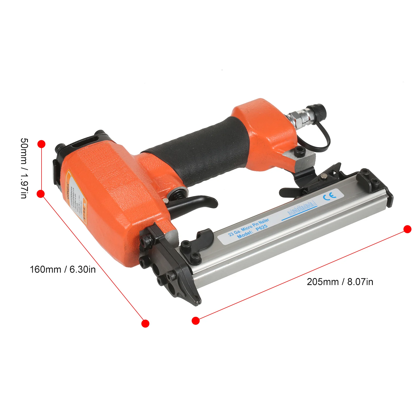 23 Gauge Micro Pin Nailer 1/2 Inch to 1 Inch Air Nailer Pneumatic Finishing Stapler Air Power Nil Gun for Woodworking Furniture
23 Gauge Micro Pin Nailer 1/2 Inch to 1 Inch Air Nailer Pneumatic Finishing Stapler Air Power Nil Gun for Woodworking Furniture