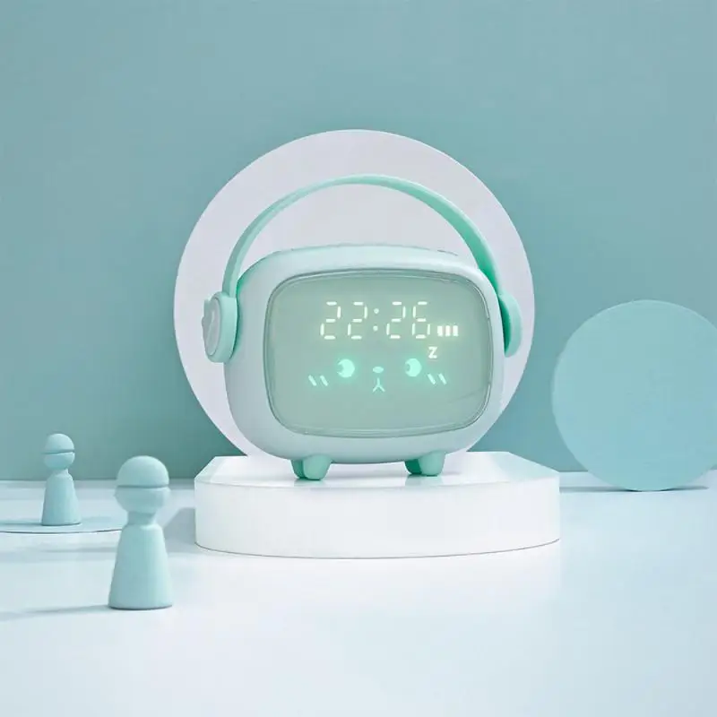 Smart Digital Alarm Clocks USB Charging Timing Temperature Detection Voice-activated Night Light Bedside Clock For Home Decor
Smart Digital Alarm Clocks USB Charging Timing Temperature Detection Voice-activated Night Light Bedside Clock For Home Decor