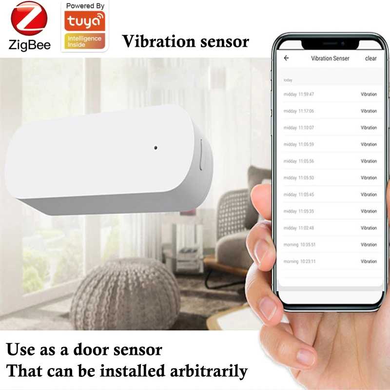 Вибрационный датчик tuya zigbee, используемый в качестве бесплатного дверного датчика zigbee, дверного датчика, дверного шкафа, ящика, управления д...
Вибрационный датчик tuya zigbee, используемый в качестве бесплатного дверного датчика zigbee, дверного датчика, дверного шкафа, ящика, управления д...