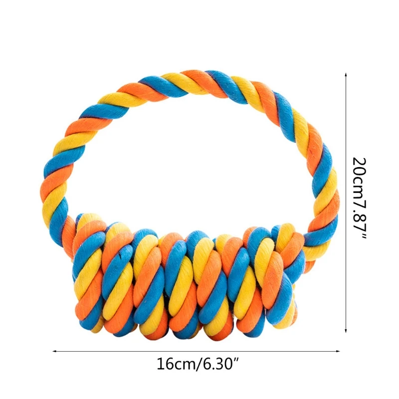 Dog Rope Toy for Puppy Teething Interactive Tug of War Toy for Small Medium Large Breed Durable Chew Toys for Boredom
Dog Rope Toy for Puppy Teething Interactive Tug of War Toy for Small Medium Large Breed Durable Chew Toys for Boredom