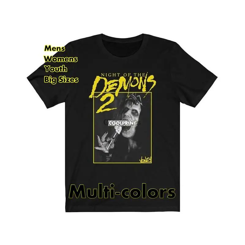Night of the Demons 2 retro movie tshirt tee shirt many colours T Shirts Oversized Mens Fashion Originality Graphic Shirts
Night of the Demons 2 retro movie tshirt tee shirt many colours T Shirts Oversized Mens Fashion Originality Graphic Shirts