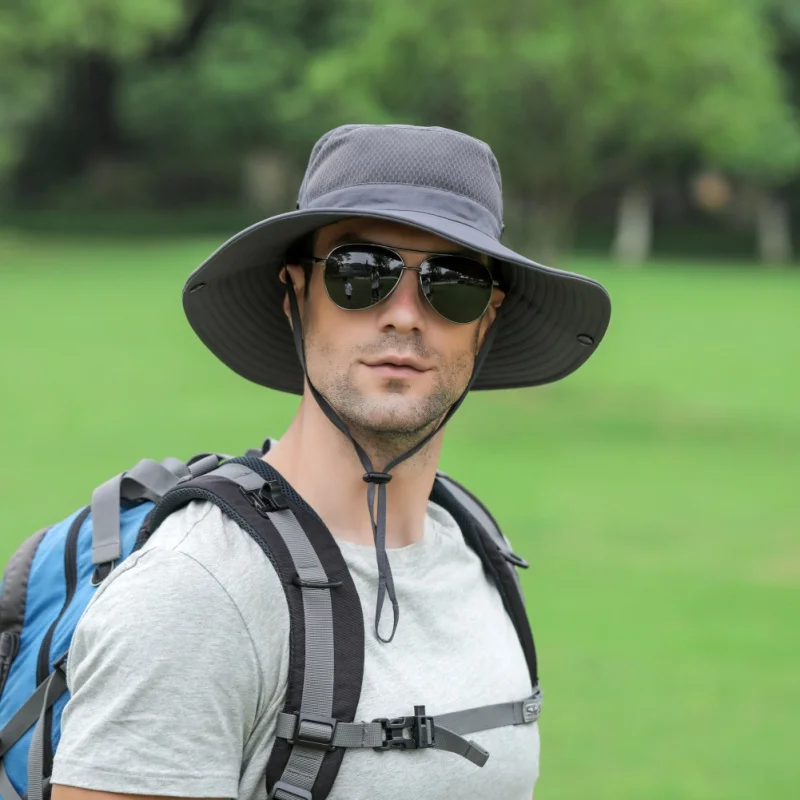 Men Outdoor Camping Hiking Hunting Caps Breathable Sun Hat Fishing Hats Bucket Flap Cap Soprts Cycling Wide Brim Cap
Men Outdoor Camping Hiking Hunting Caps Breathable Sun Hat Fishing Hats Bucket Flap Cap Soprts Cycling Wide Brim Cap