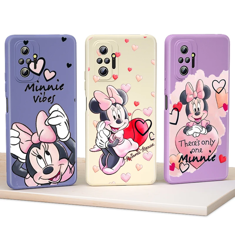 Pink Minnie Love Disney Liquid Silicone Capa Phone Case For Redmi Note 10 10S 10T 9 9S 9T 8 8T 7 7S 6 5 Pro Max Plus 5G
Pink Minnie Love Disney Liquid Silicone Capa Phone Case For Redmi Note 10 10S 10T 9 9S 9T 8 8T 7 7S 6 5 Pro Max Plus 5G