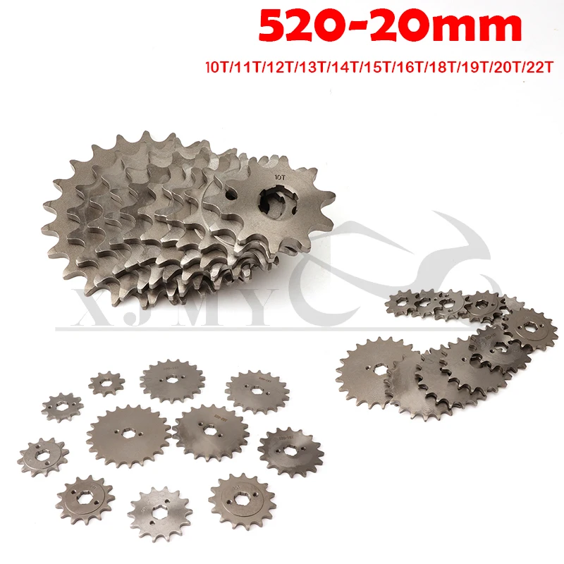 520-20mm Front Engine Sprocket For Honda Lifan ZongShen ATV Quad Dirt Pit bike Buggy motorcycle
520-20mm Front Engine Sprocket For Honda Lifan ZongShen ATV Quad Dirt Pit bike Buggy motorcycle