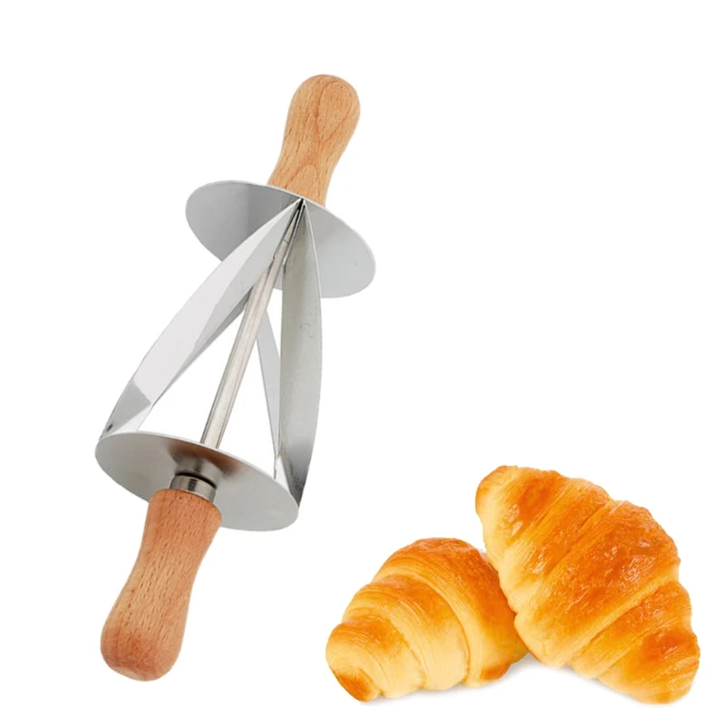 Kitchen Baking Stainless Steel Rolling Dough Cutter For Making Croissant Cake Decorating Tools Rolling Knife For Croissa
Kitchen Baking Stainless Steel Rolling Dough Cutter For Making Croissant Cake Decorating Tools Rolling Knife For Croissa
