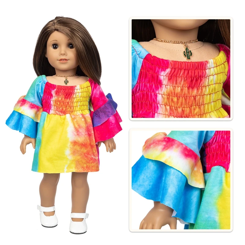 New Color Dress Clothes fits for American girl 18" american girl doll alexander,girl's dolls
New Color Dress Clothes fits for American girl 18" american girl doll alexander,girl's dolls