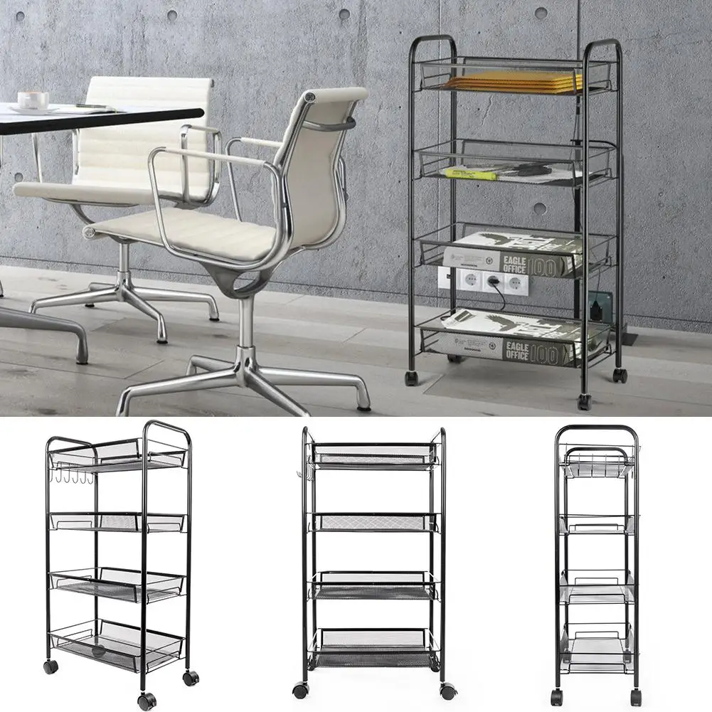 Multi Layers Storage Trolley Rolling Cart Kitchen Bathroom Laundry Bedroom Furniture Dampproof with Honeycomb Net Hook
Multi Layers Storage Trolley Rolling Cart Kitchen Bathroom Laundry Bedroom Furniture Dampproof with Honeycomb Net Hook