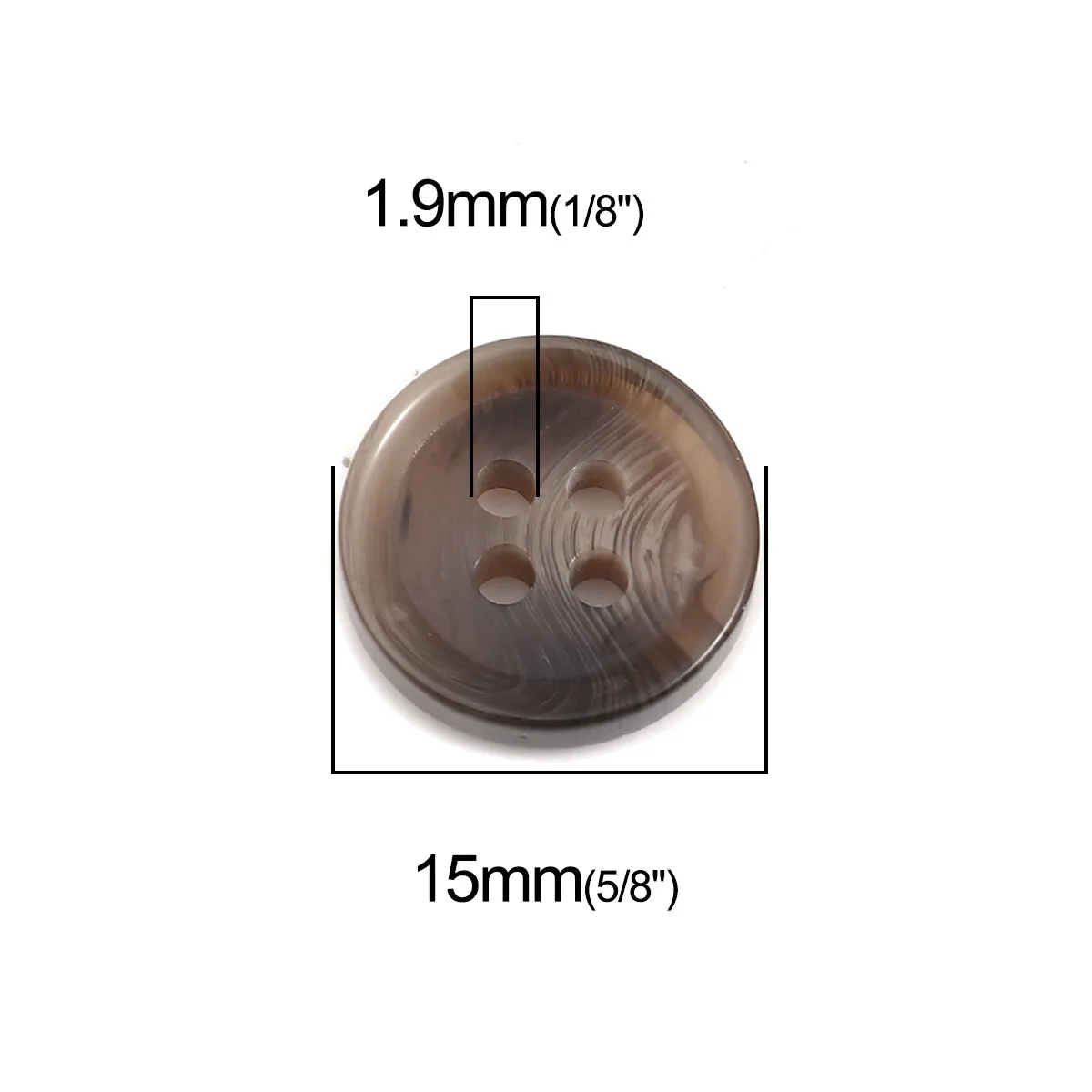 30Pcs New Round Resin Sewing Buttons Scrapbooking Brown 4 Hole Button for DIY Clothes Dolls Crafts Garment Accessories Wholesale
30Pcs New Round Resin Sewing Buttons Scrapbooking Brown 4 Hole Button for DIY Clothes Dolls Crafts Garment Accessories Wholesale
