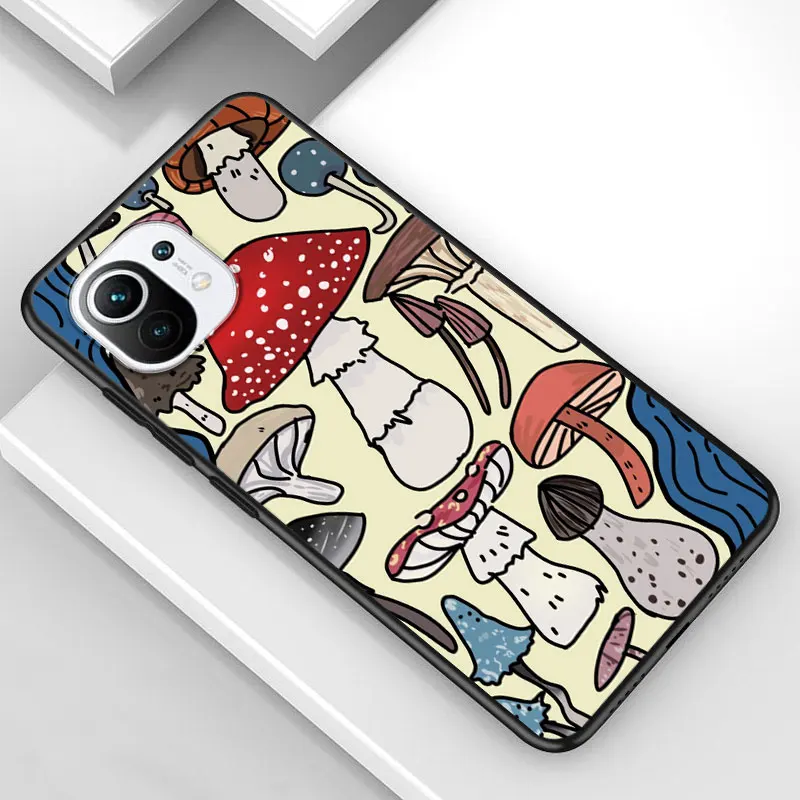 Mushroom Cute for Xiaomi Mi 11 10T Note 10 Ultra 5G 9 9T SE 8 A3 A2 A1 6X Pro Play F1 Lite 5G Black Phone Case
Mushroom Cute for Xiaomi Mi 11 10T Note 10 Ultra 5G 9 9T SE 8 A3 A2 A1 6X Pro Play F1 Lite 5G Black Phone Case
