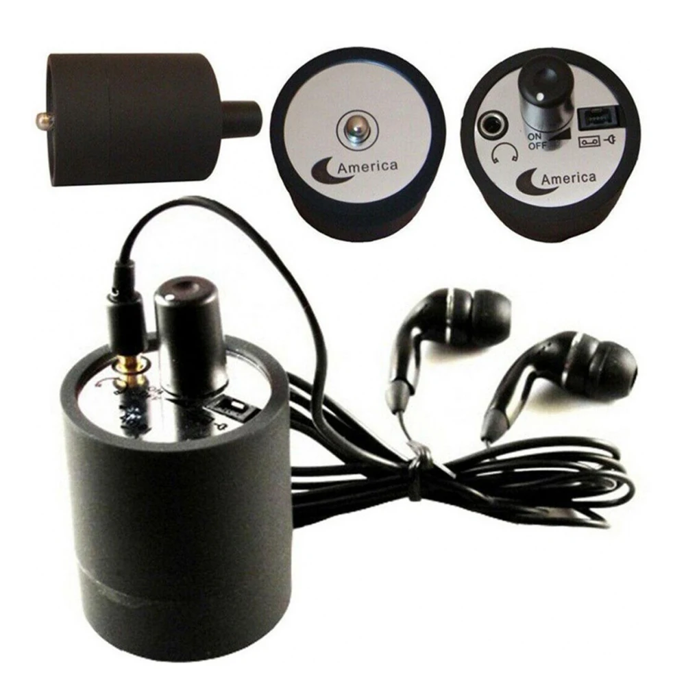 Wall Microphone Voice Listen Detector Water Leakage Listens Tester Tools Voice Monitor Water Leak Detection and Repair
Wall Microphone Voice Listen Detector Water Leakage Listens Tester Tools Voice Monitor Water Leak Detection and Repair