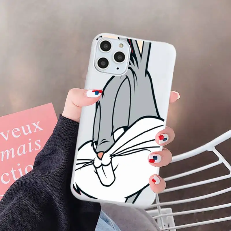 lovely Bugs Bunny Cartoons cartoon Phone Case Candy Color for iPhone 6 7 8 11 12 s mini pro X XS XR MAX Plus
lovely Bugs Bunny Cartoons cartoon Phone Case Candy Color for iPhone 6 7 8 11 12 s mini pro X XS XR MAX Plus