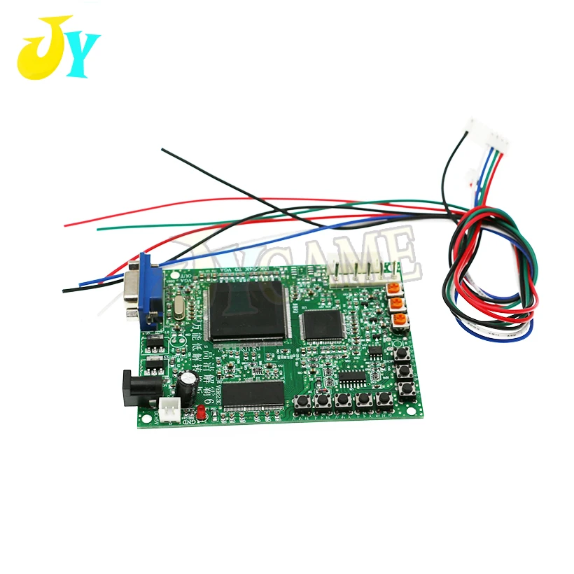 Преобразовательная плата CGA в VGA 14K/24K RGB, аксессуары для аркадных игр, запчасти для игровых автоматов с ЖК-дисплеем
Преобразовательная плата CGA в VGA 14K/24K RGB, аксессуары для аркадных игр, запчасти для игровых автоматов с ЖК-дисплеем