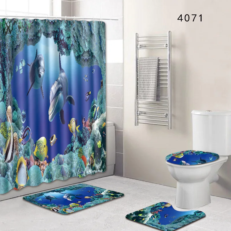 Clearance Sale Underworld 3D Shower Curtain Waterproof Polyester Bathroom Curtain Bath Mat Set Toilet Rugs Carpet Home Decor
Clearance Sale Underworld 3D Shower Curtain Waterproof Polyester Bathroom Curtain Bath Mat Set Toilet Rugs Carpet Home Decor