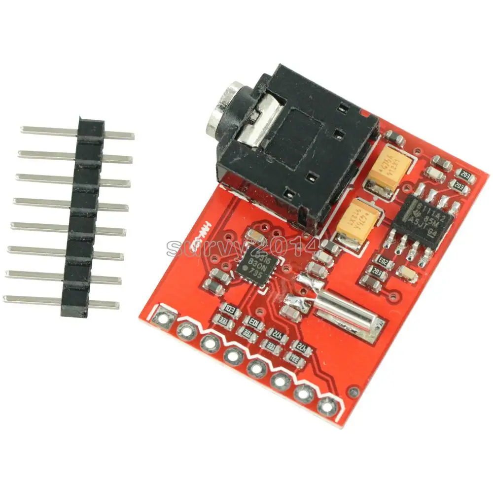 Si4703 RDS FM радио тюнер оценочный модуль прерывания для Arduino AVR PIC ARM Радио передача