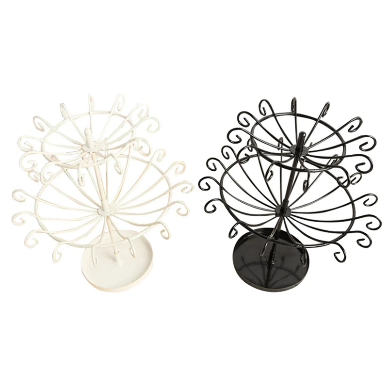 Rotating Jewelry Organizer Iron Jewelry Display Stand Rack Jewelry Dish Holder for Earrings Necklace Bracelet
Rotating Jewelry Organizer Iron Jewelry Display Stand Rack Jewelry Dish Holder for Earrings Necklace Bracelet