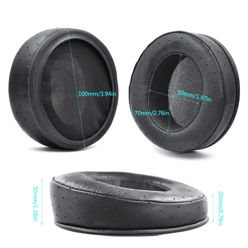 1Pair Sheepskin Leather Earpads Ear Cushion Cover for All Headphones 100mm/105mm 19QA
1Pair Sheepskin Leather Earpads Ear Cushion Cover for All Headphones 100mm/105mm 19QA