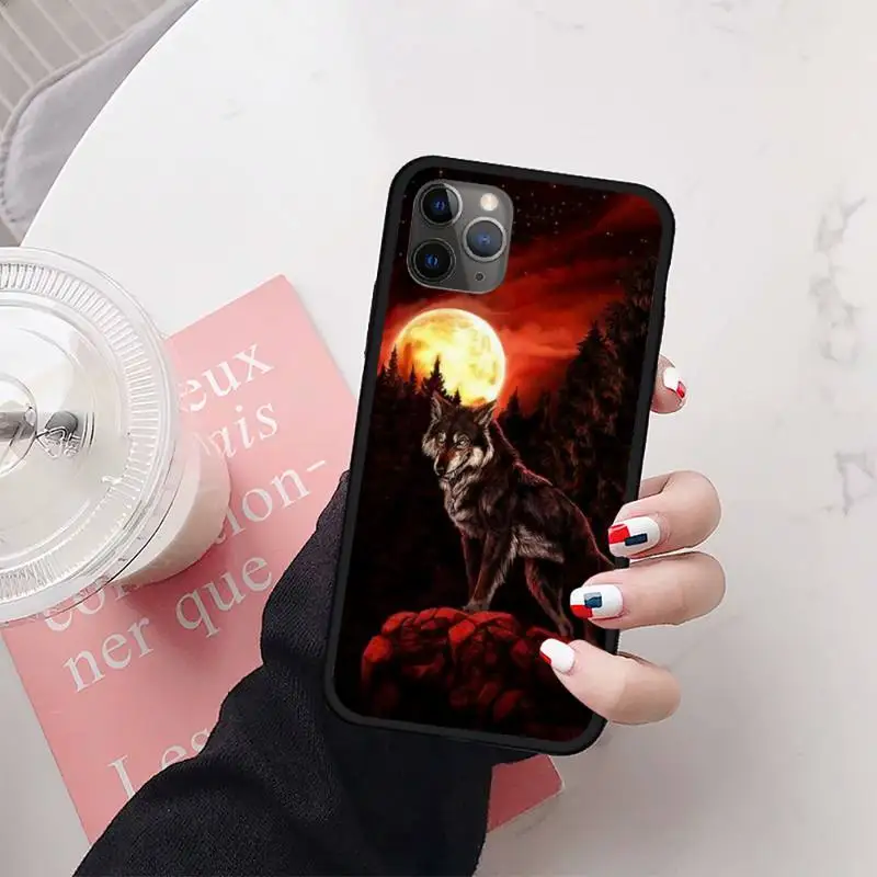 Moon roaring wolf Phone Case for iPhone 11 12 mini pro XS MAX 8 7 6 6S Plus X 5S SE 2020 XR
Moon roaring wolf Phone Case for iPhone 11 12 mini pro XS MAX 8 7 6 6S Plus X 5S SE 2020 XR