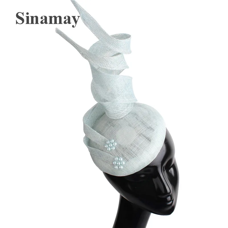 New 4-Layer Sinamay Vintage Fascinator Hat Cocktail Occasion Women Party Tea Chapeau Headbands Female Bridal Married Headwear
New 4-Layer Sinamay Vintage Fascinator Hat Cocktail Occasion Women Party Tea Chapeau Headbands Female Bridal Married Headwear