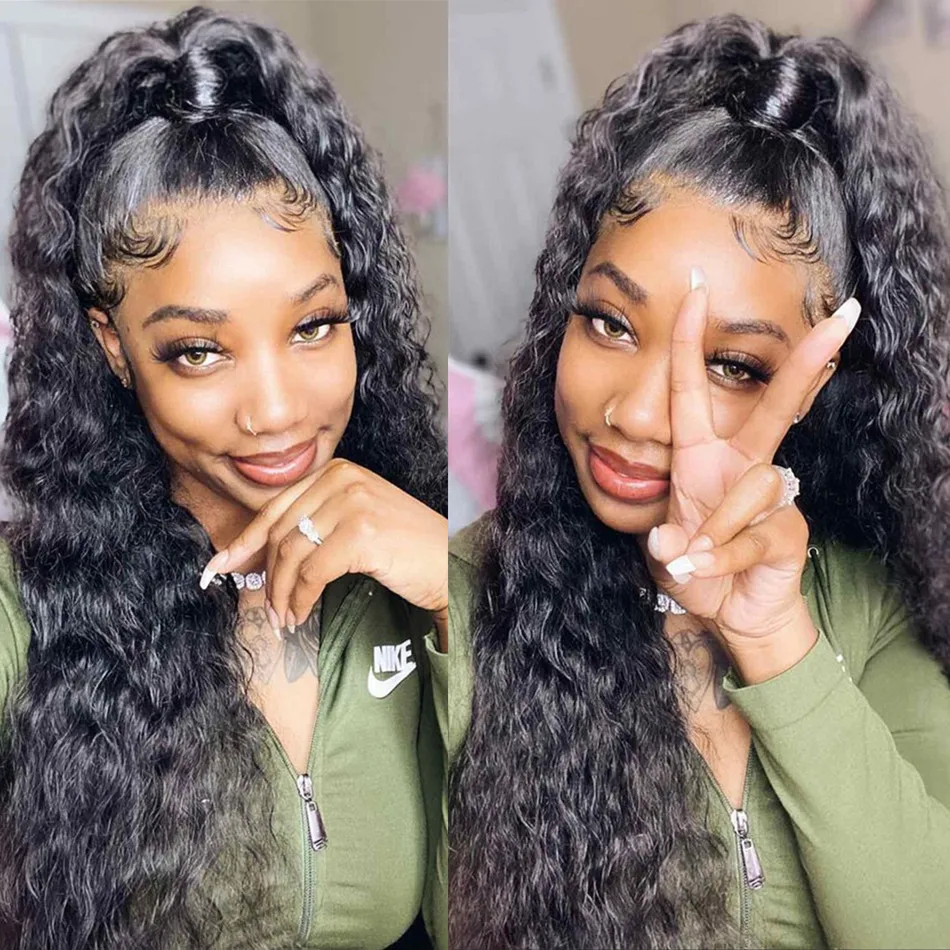 34 32 30 Inch Water Wave Wig 13x5x1 T Lace Front Human Hair Wigs Brazilian Remy Water Wave Wigs Pre Plucked For Black Women 
34 32 30 Inch Water Wave Wig 13x5x1 T Lace Front Human Hair Wigs Brazilian Remy Water Wave Wigs Pre Plucked For Black Women