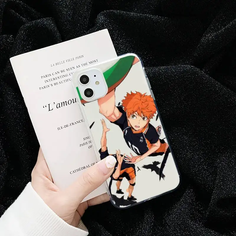 Haikyuu Hinata attacks cute Phone Case Transparent for iPhone 6 7 8 11 12 s mini pro X XS XR MAX Plus cover funda shell
Haikyuu Hinata attacks cute Phone Case Transparent for iPhone 6 7 8 11 12 s mini pro X XS XR MAX Plus cover funda shell