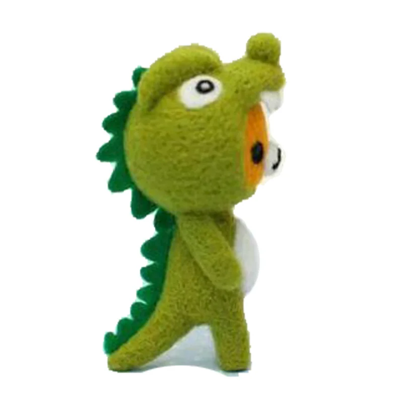 Cute Doggy Dinosaurs Cosplay Wool Felt Craft DIY Non Finished Poked Set Handcraft Kit for Needle Material Pack
Cute Doggy Dinosaurs Cosplay Wool Felt Craft DIY Non Finished Poked Set Handcraft Kit for Needle Material Pack