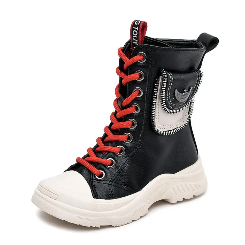 Girls Martin Shoes Kids Boots Winter Leather Plush Snow Boots For Girls Boys Casual Walking Leisure Outdoor Short Shoes 27-37
Girls Martin Shoes Kids Boots Winter Leather Plush Snow Boots For Girls Boys Casual Walking Leisure Outdoor Short Shoes 27-37