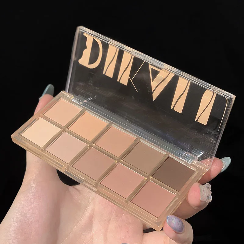 10 Color Eyeshadow Palette Pearly Matte Autumn And Winter Refreshing Eye Makeup Cute Gift Long-lasting Waterproof Eyes TSLM1
10 Color Eyeshadow Palette Pearly Matte Autumn And Winter Refreshing Eye Makeup Cute Gift Long-lasting Waterproof Eyes TSLM1