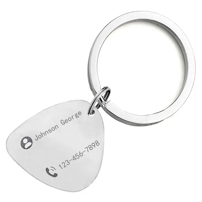 Personalized Irregular Keychain Stainless Steel Anti-lost Keyring Name Date Coordinate Laser Engraved Key Ring Custom Jewelry
Personalized Irregular Keychain Stainless Steel Anti-lost Keyring Name Date Coordinate Laser Engraved Key Ring Custom Jewelry
