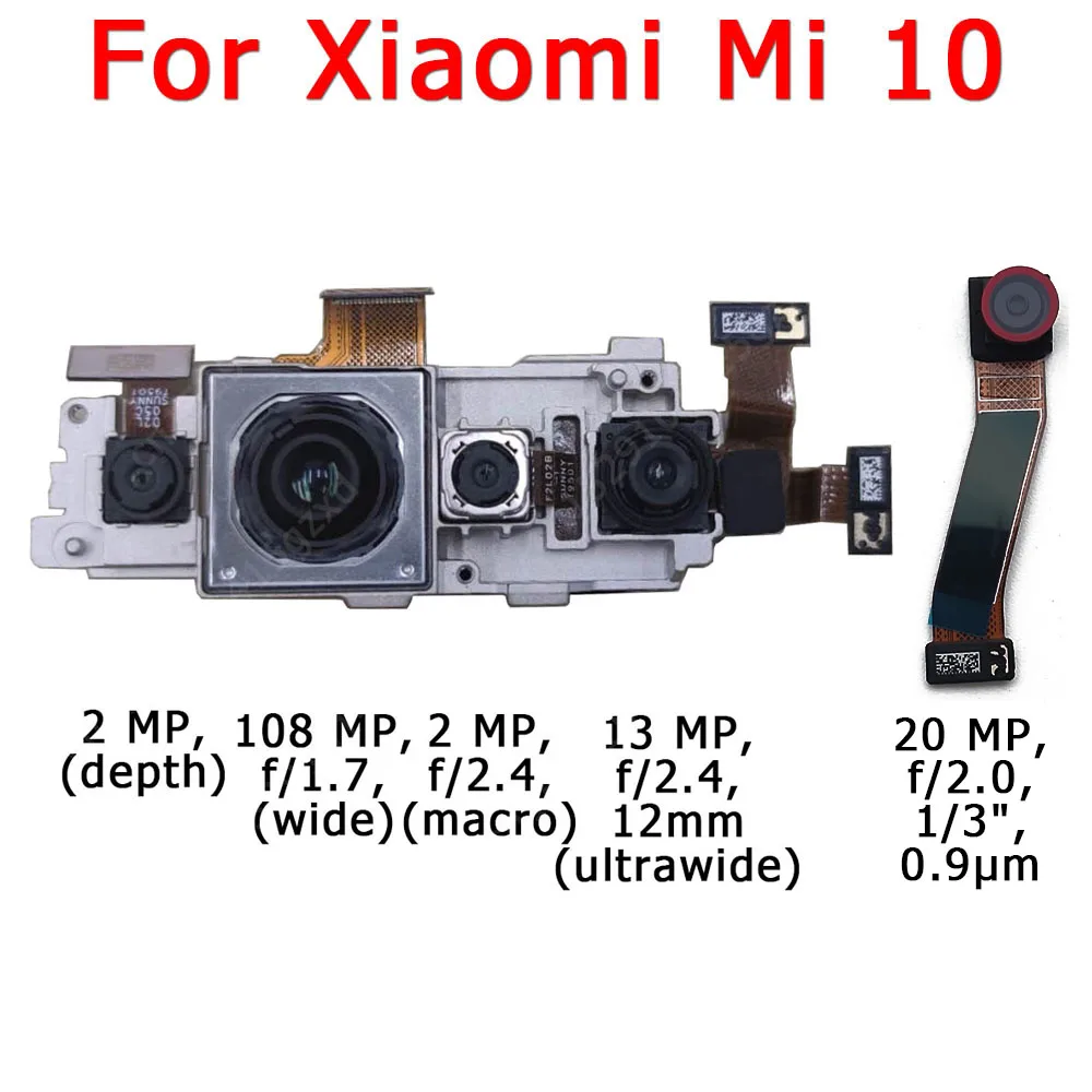 Оригинальная фронтальная камера заднего вида для Xiaomi Mi 10 Mi10, основная фронтальная камера для селфи, модуль гибкой сменной камеры, запасные ч...
Оригинальная фронтальная камера заднего вида для Xiaomi Mi 10 Mi10, основная фронтальная камера для селфи, модуль гибкой сменной камеры, запасные ч...