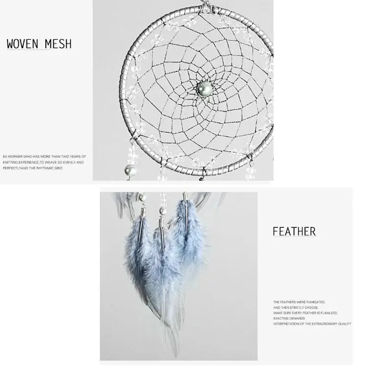 Gray Dream catcher Gifts Girlfriends Feather Home Kids Office Hotel Hanging Bedroom Wedding Decor Christmas Dreamcatcher
Gray Dream catcher Gifts Girlfriends Feather Home Kids Office Hotel Hanging Bedroom Wedding Decor Christmas Dreamcatcher