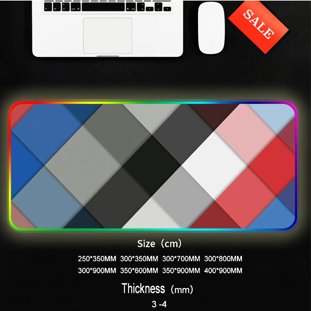 RGB Fresh colorful game mouse pad Mosaic high quality natural Mousepad Gamer Led Computer of Legends Mause PC Desk with Backlit
RGB Fresh colorful game mouse pad Mosaic high quality natural Mousepad Gamer Led Computer of Legends Mause PC Desk with Backlit