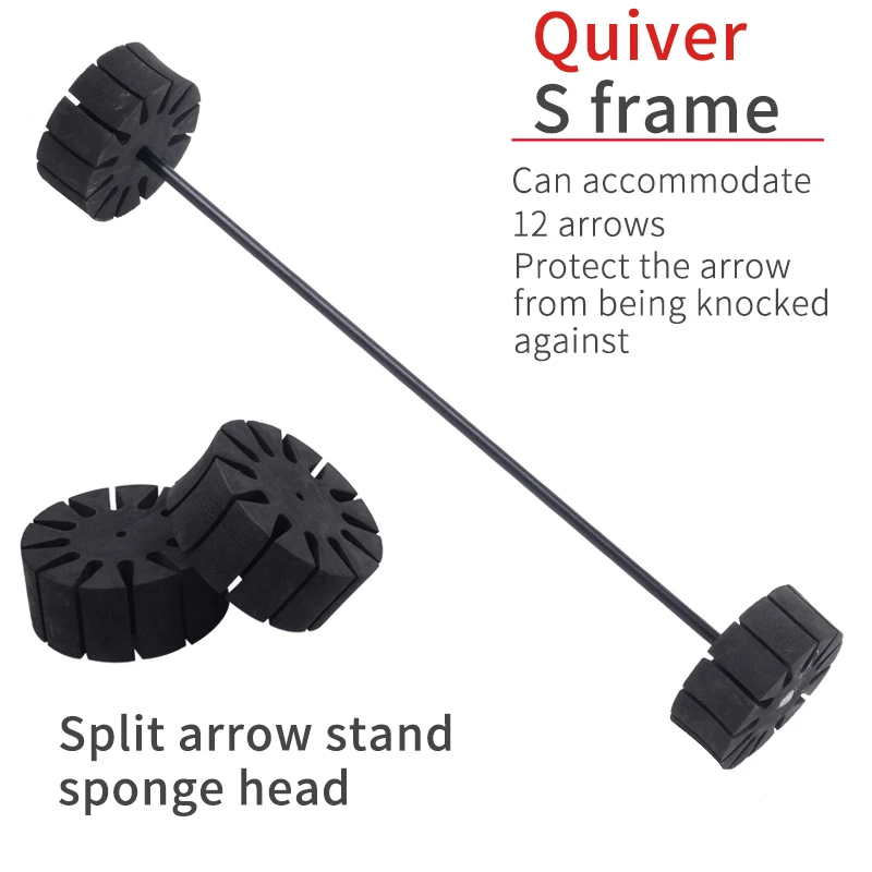 1 pair arrow protection gear arrow quiver archery arrow frame EVA foam arrow spliter shelf inside
1 pair arrow protection gear arrow quiver archery arrow frame EVA foam arrow spliter shelf inside