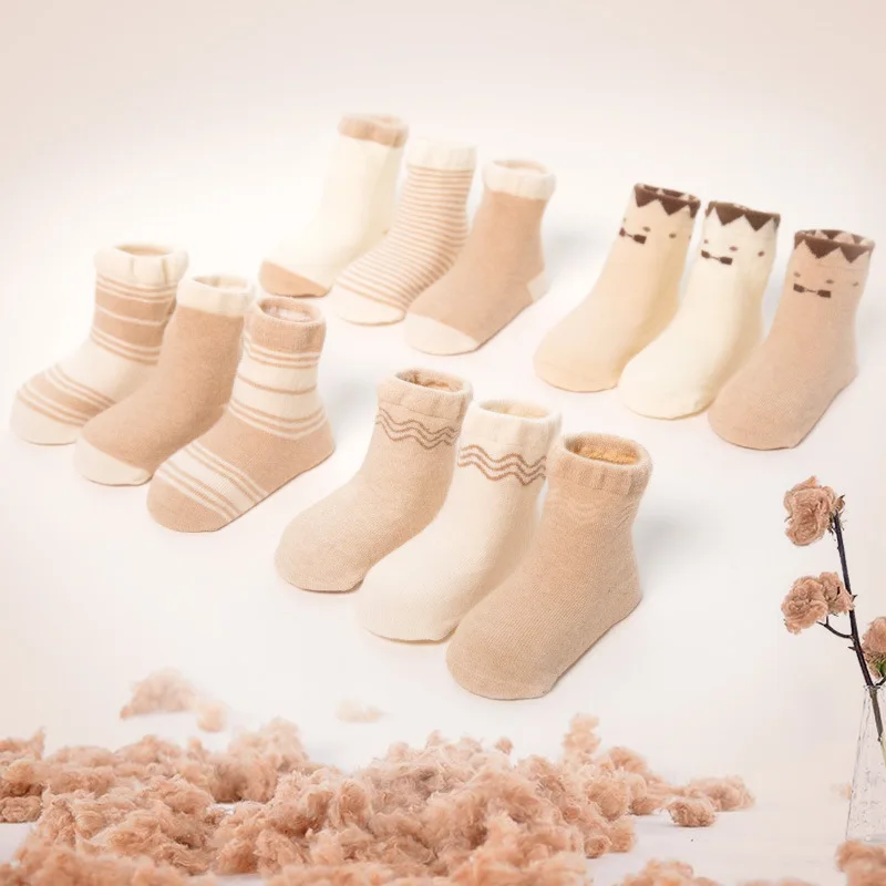 3 Pairs/lot Newborn Organic Colored Cotton Baby Socks Mesh Boneless Thin Kids Socks For 0-3 Years Baby Clothes Accessories
3 Pairs/lot Newborn Organic Colored Cotton Baby Socks Mesh Boneless Thin Kids Socks For 0-3 Years Baby Clothes Accessories