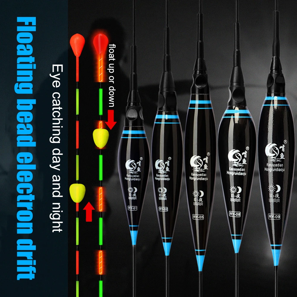 Smart Fishing Float Bite Alarm Fish Bait LED Light Color Change Automatic Night Electronic Changing Buoy
Smart Fishing Float Bite Alarm Fish Bait LED Light Color Change Automatic Night Electronic Changing Buoy