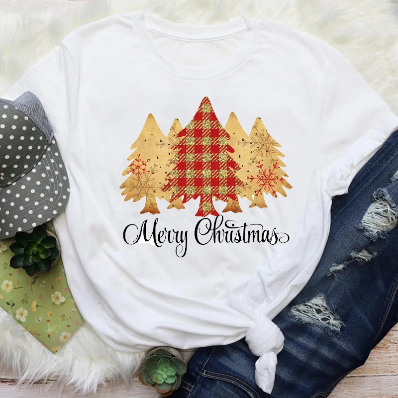 Merry Christmas Tree Graphic Printed Women Casual Tops Ladies Fashion New Year Cartoon Holiday Tshirt Short Sleeve Clothes
Merry Christmas Tree Graphic Printed Women Casual Tops Ladies Fashion New Year Cartoon Holiday Tshirt Short Sleeve Clothes