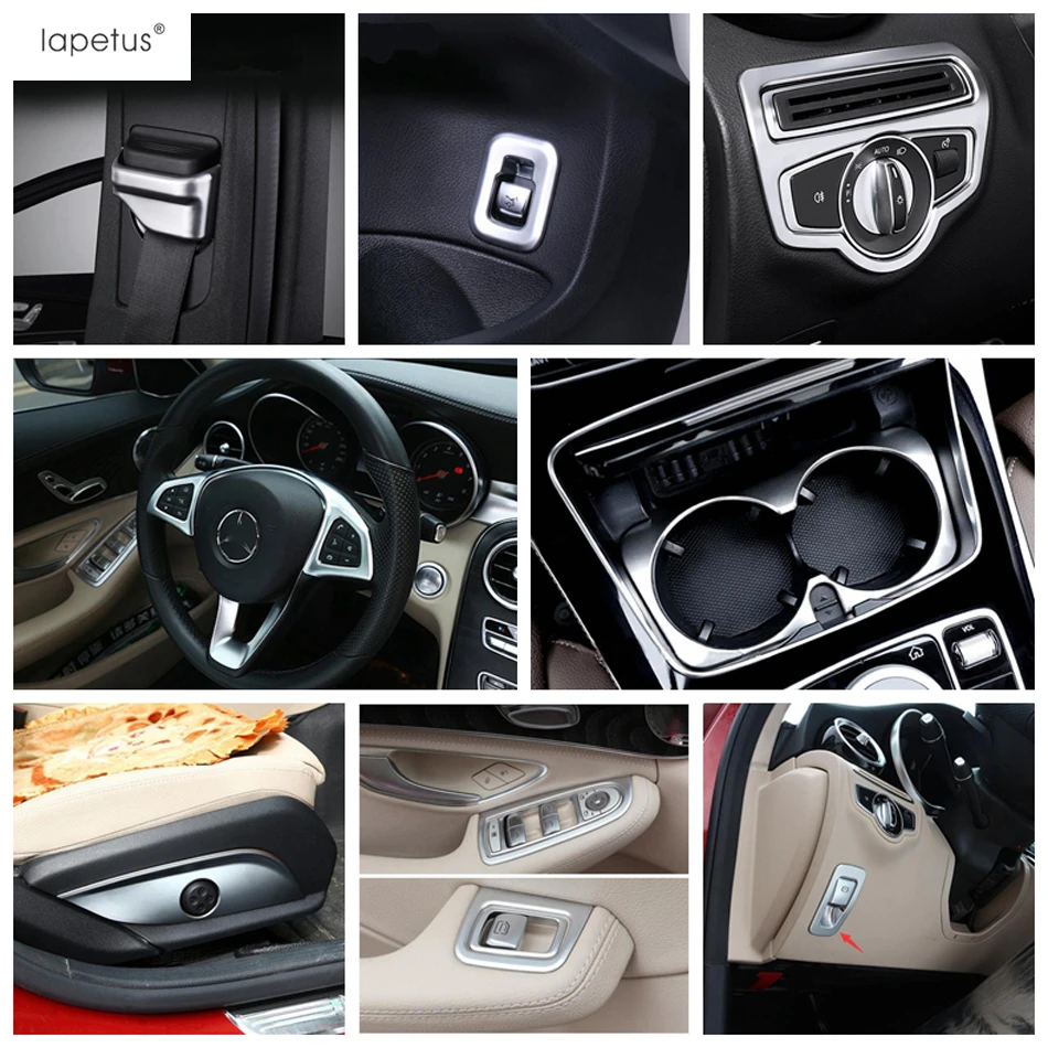 Lapetus Matte Interior Refit For Mercedes Benz C CLASS W205 2015 - 2020 Window Lift / Head Lamps Switch Button Cover Kit Trim
Lapetus Matte Interior Refit For Mercedes Benz C CLASS W205 2015 - 2020 Window Lift / Head Lamps Switch Button Cover Kit Trim