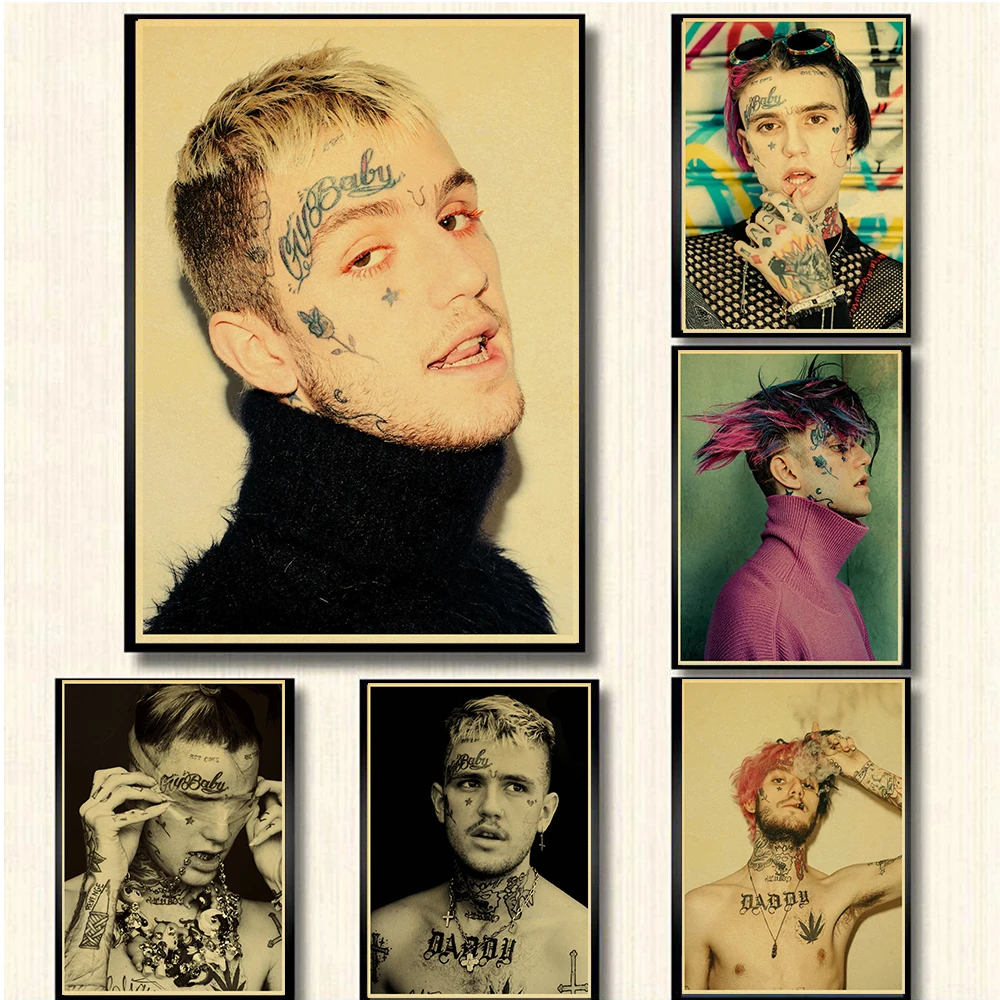 U.S. Hip Hop Rapper Lil Peep Retro Canvas Painting Nordic Poster Prints Wall Art for Living Room Home Decor Vintage Wall Picture
U.S. Hip Hop Rapper Lil Peep Retro Canvas Painting Nordic Poster Prints Wall Art for Living Room Home Decor Vintage Wall Picture