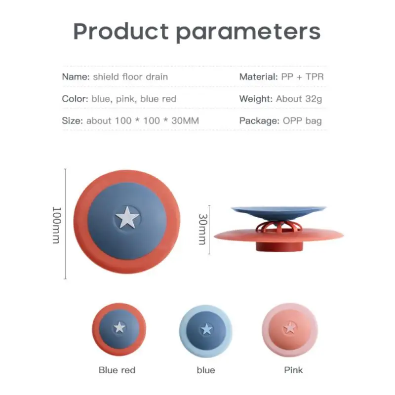 Anti-clogging Sink Strainer Shield Floor Drain Cover Sink Filter Shower Drain Hair Catcher Stopper Bathroom Floor Drain Cover
Anti-clogging Sink Strainer Shield Floor Drain Cover Sink Filter Shower Drain Hair Catcher Stopper Bathroom Floor Drain Cover