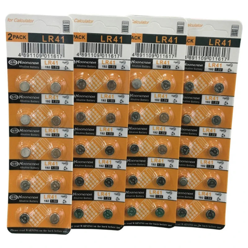 10 шт. батарейки AG3 1 55 V Щелочная батарейка кнопка AG 3 192 LR41 SR41SW L736|Часовые батарейки|