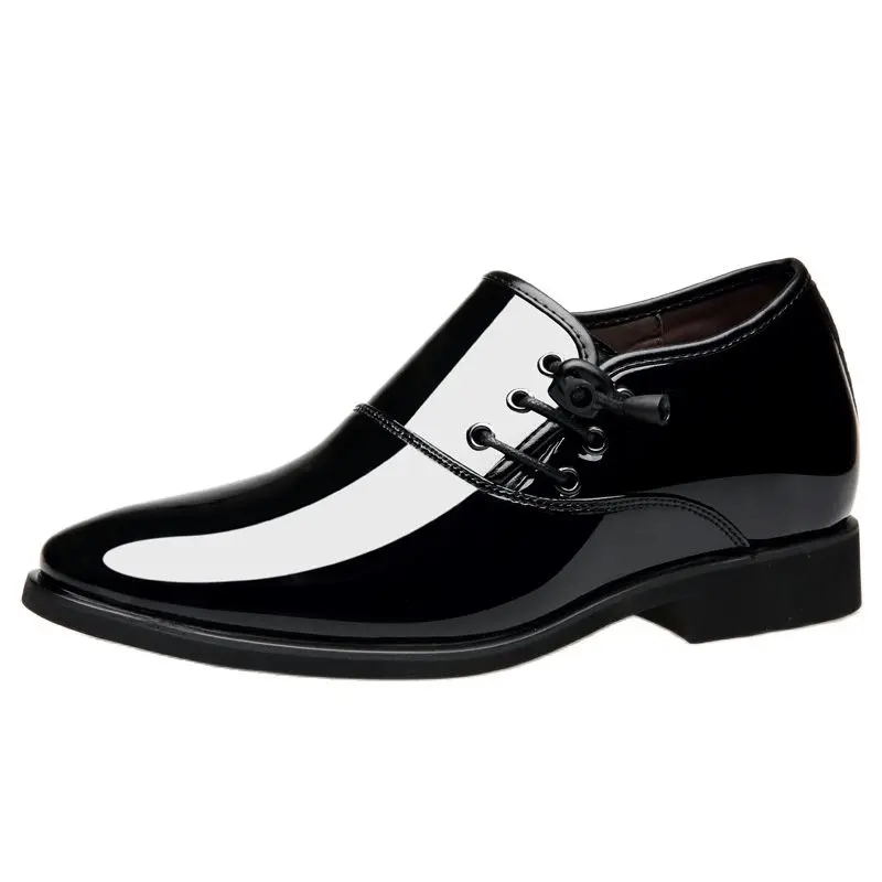 

Formal Shoes Men Elegant Elevator Shoes For Men Italian Business Shoes Men Oxford Leather Venting Hole Coiffeur Sapato Social