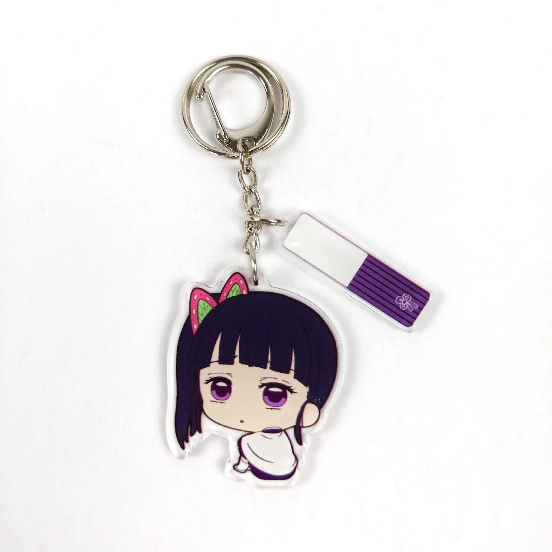 15Styles Demon Slayer Kimetsu No Yaiba Tanjirou Nezuko Zenitsu Giyuu Obanai Mitsuri Keychain Blade of Ghost Cute Acrylic Keyring
15Styles Demon Slayer Kimetsu No Yaiba Tanjirou Nezuko Zenitsu Giyuu Obanai Mitsuri Keychain Blade of Ghost Cute Acrylic Keyring