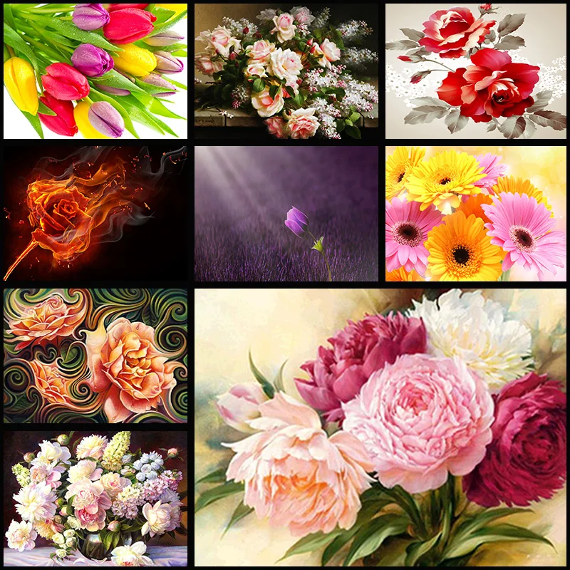 Flower arranging 5D DIY full diamond Painting flowers Cross Stitch diamond embroidery mosaic diamonds wall stickers home decor
Flower arranging 5D DIY full diamond Painting flowers Cross Stitch diamond embroidery mosaic diamonds wall stickers home decor