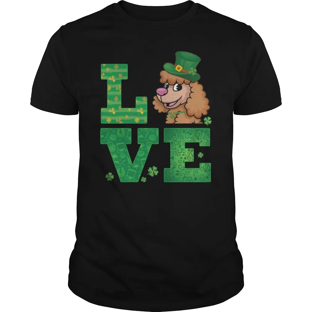 Love Poodle St Patricks Day Green Shamrock Unisex T Shirt
Love Poodle St Patricks Day Green Shamrock Unisex T Shirt