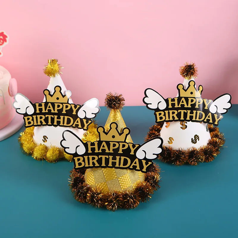 1Pc Paper Cone Birthday Hats Adult Children Hair Bulb Spire Cap Party Cake DIY Gifts Supplie Photo Prop Headband Decoration 
1Pc Paper Cone Birthday Hats Adult Children Hair Bulb Spire Cap Party Cake DIY Gifts Supplie Photo Prop Headband Decoration